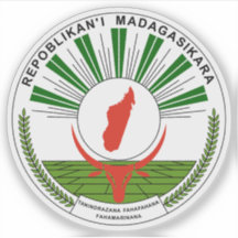 Zegel van de Republiek Madagaskar (1993-1998)