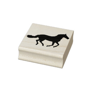 zegel van de silhouet rubberstempel