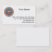 Zegel van de staat Arizona Visitekaartje (Voorkant / Achterkant)