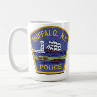 Zegel van de stad Buffalo - politie van Buffalo Koffiemok