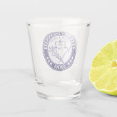 Zegel van de stad Cincinnati, Ohio Shot Glass Glas (Achterkant)