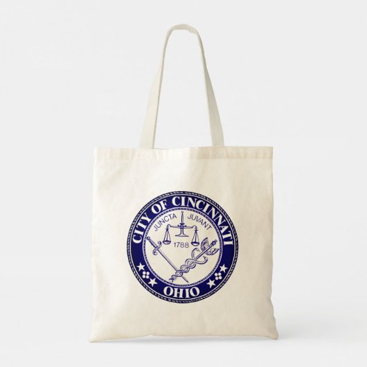 Zegel van de stad Cincinnati, Ohio Tote Bag (Achterkant)