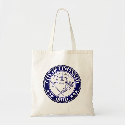 Zegel van de stad Cincinnati, Ohio Tote Bag (Voorkant)