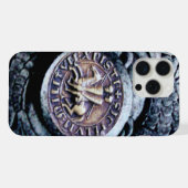 ZEGEL VAN DE TEMPELIER RIDDERS iPhone HOESJE (Achterkant horizontaal)