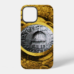 ZEGEL VAN DE TEMPELIEREN goud geel iPhone 12 Hoesje