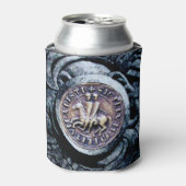 ZEGEL VAN DE TEMPELIERS, Zilveren Griffins Blikjeskoeler (Blikje Voorkant)