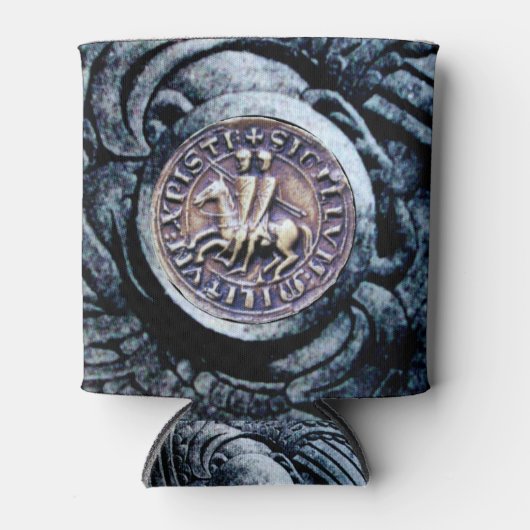 ZEGEL VAN DE TEMPELIERS, Zilveren Griffins Blikjeskoeler (Voorkant)