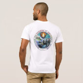 Zegel van de Templar van de Knachten T-shirt (Achterkant volledig)