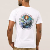 Zegel van de Templar van de Knachten T-shirt (Achterkant)