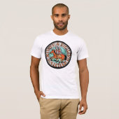 Zegel van de Templar van de Knachten T-shirt (Voorkant volledig)