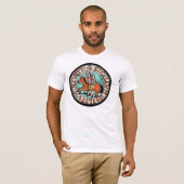 Zegel van de Templar van de Knachten T-shirt (Voorkant volledig)