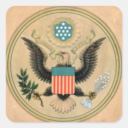  zegel van de Verenigde Staten van Amerika (Voorkant)