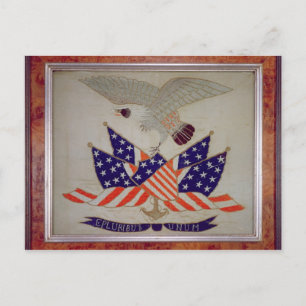 Zegel van de Verenigde Staten van Amerika, c.1840 Briefkaart