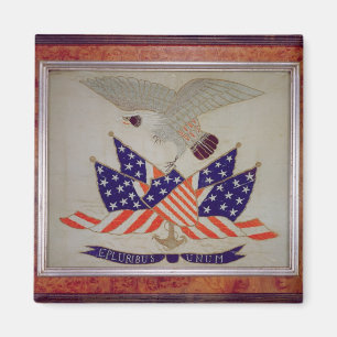 Zegel van de Verenigde Staten van Amerika, c.1840 Magneet