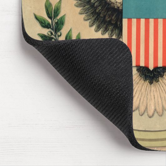  zegel van de Verenigde Staten van Amerika Muismat (Hoek)