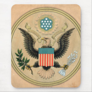  zegel van de Verenigde Staten van Amerika Muismat