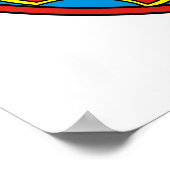 Zegel van Denver, Colorado Poster (Hoek)