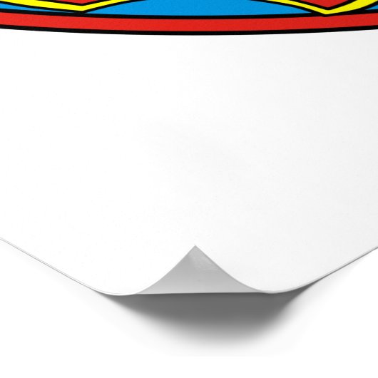 Zegel van Denver, Colorado Poster (Hoek)