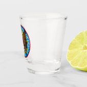 Zegel van Denver, Colorado Shot Glas (Rechts)