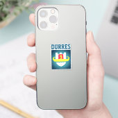 Zegel van Durrës, Albanië Sticker (Telefoon)