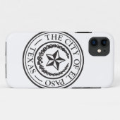 Zegel van El Paso Case-Mate iPhone Case (Achterkant (horizontaal))