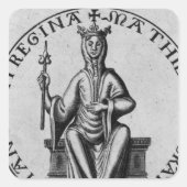 Zegel van Empress Matilda (Voorkant)