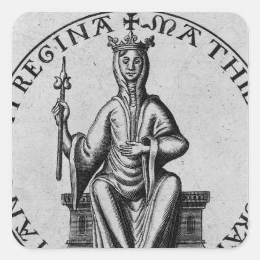 Zegel van Empress Matilda (Voorkant)