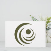 Zegel van Gilbert (Arizona) Briefpapier (Staand voorkant)