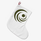 Zegel van Gilbert (Arizona) Grote Kerstsok (Voorkant (Hangend))