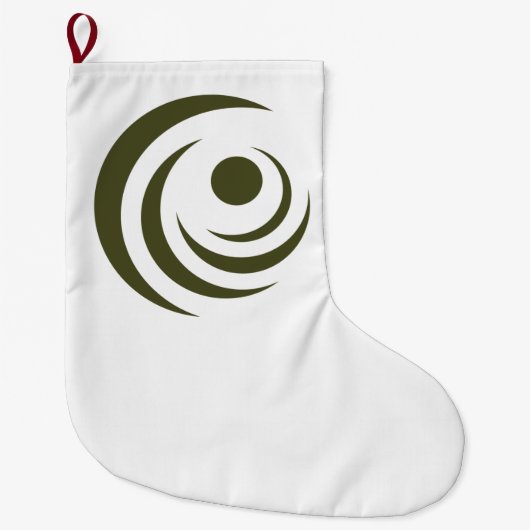 Zegel van Gilbert (Arizona) Grote Kerstsok (Voorkant)