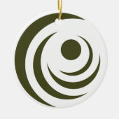 Zegel van Gilbert (Arizona) Keramisch Ornament (Voorkant)