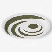 Zegel van Gilbert (Arizona) Papieren Bordje (Gekanteld)