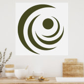 Zegel van Gilbert (Arizona) Poster (Keuken)