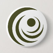 Zegel van Gilbert (Arizona) Ronde Button 7,6 Cm (Voorkant)