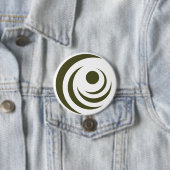 Zegel van Gilbert (Arizona) Ronde Button 7,6 Cm (In situ)