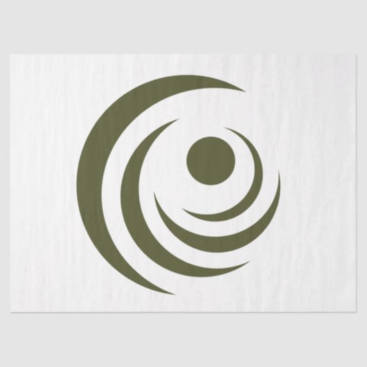 Zegel van Gilbert (Arizona) Tissuepapier (Voorkant)