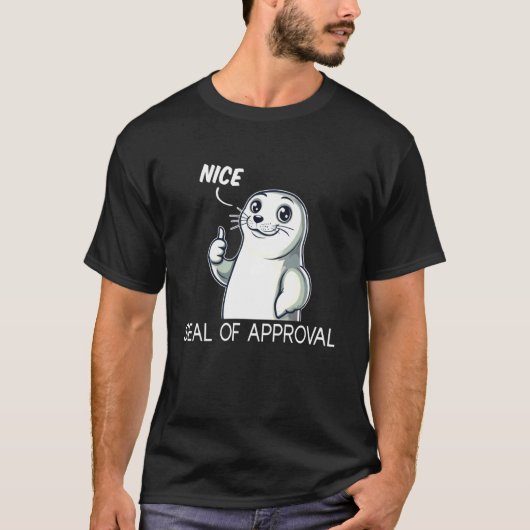 Zegel van goedkeuring t-shirt (Voorkant)