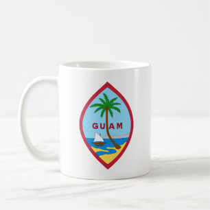 Zegel van Guam Koffiemok