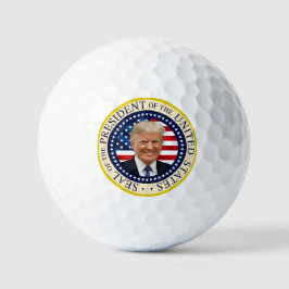 Zegel van het 47e President Trump 2024 Golfballen