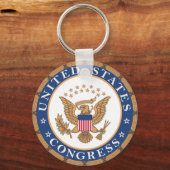 Zegel van het Amerikaanse Congres Sleutelhanger (Voorkant)