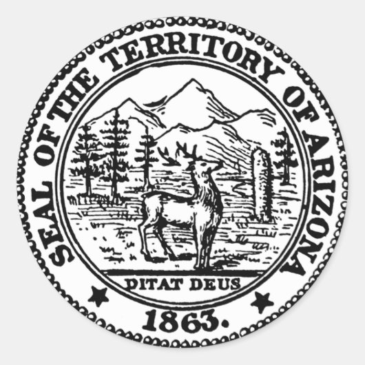 ZEGEL VAN HET GRONDGEBIED VAN ARIZONA 1963 (Voorkant)