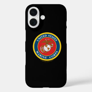 Zegel van het Korps Mariniers - Flat iPhone 16 Hoesje