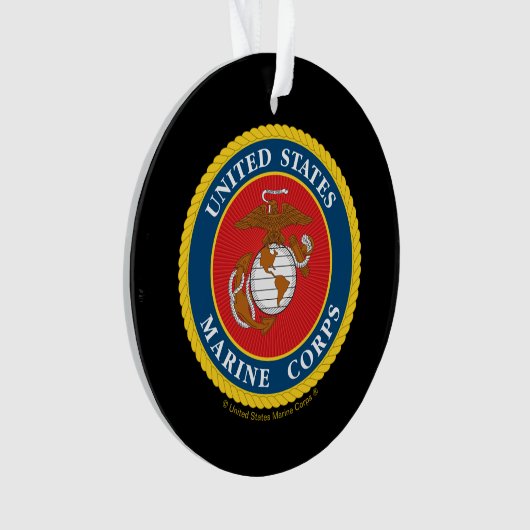 Zegel van het Korps Mariniers - Flat Ornament (voorkant)