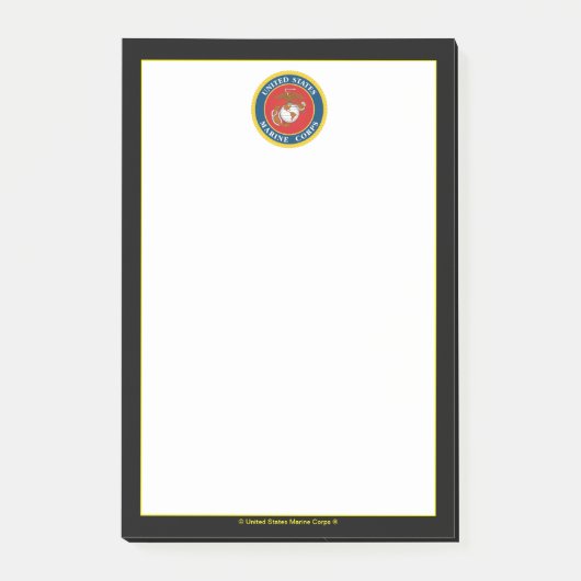 Zegel van het Korps Mariniers - Flat Post-it® Notes (Voorkant)