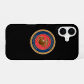Zegel van het Marinierskorps iPhone 16 Hoesje (Achterkant horizontaal)
