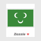 Zegel van het Regentschap van Tripoli, Libië (1551 Sticker (Vel)