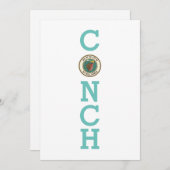 Zegel van Key West, Florida Kaart (Voorkant / Achterkant)