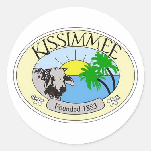 Zegel van Kissimmee, Florida (Voorkant)