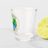 Zegel van Kissimmee, Florida Shot Glas (Rechts)