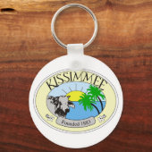 Zegel van Kissimmee, Florida Sleutelhanger (Voorkant)